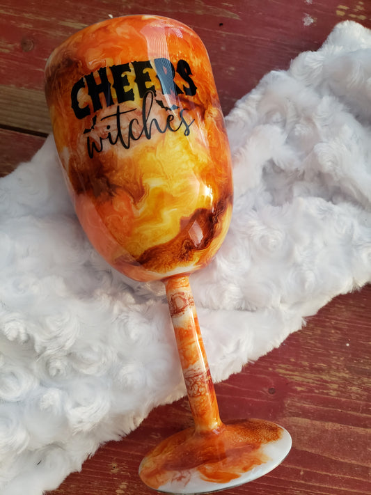 10oz Stemmed Wine Tumbler Customizable