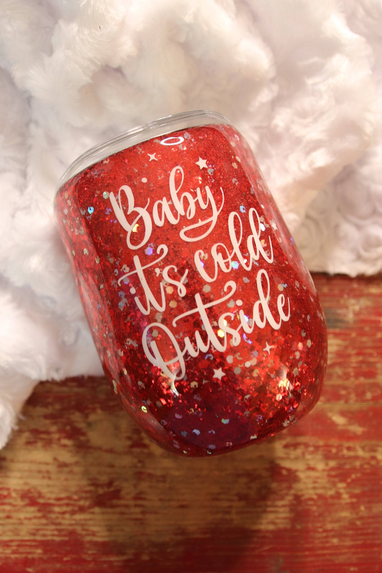 12oz Wine Tumbler Customizable